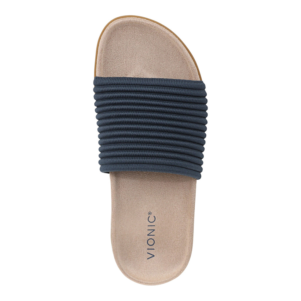 Women's Vionic Evie Slide Sandal DARK DENIM J5081F3401