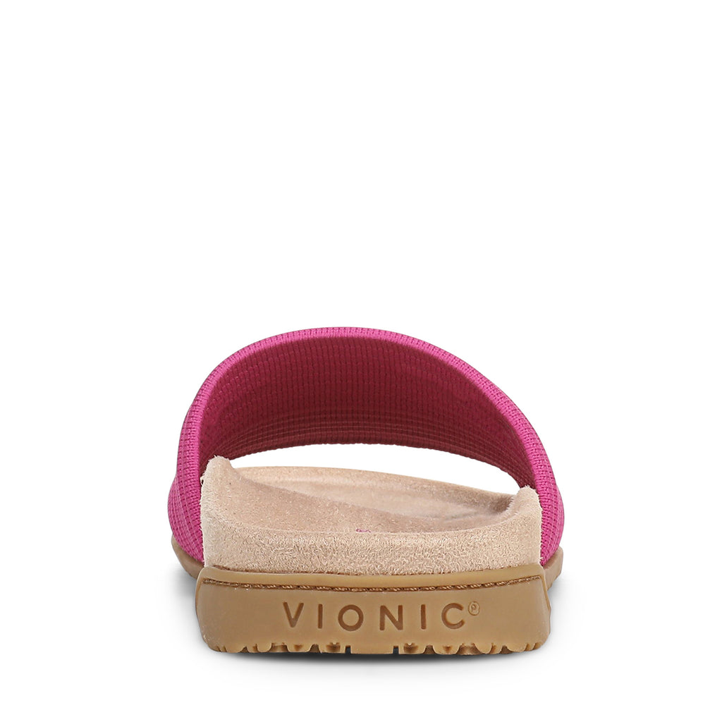 Women's Vionic Evie Slide Sandal DARK ROSE J5081F3652