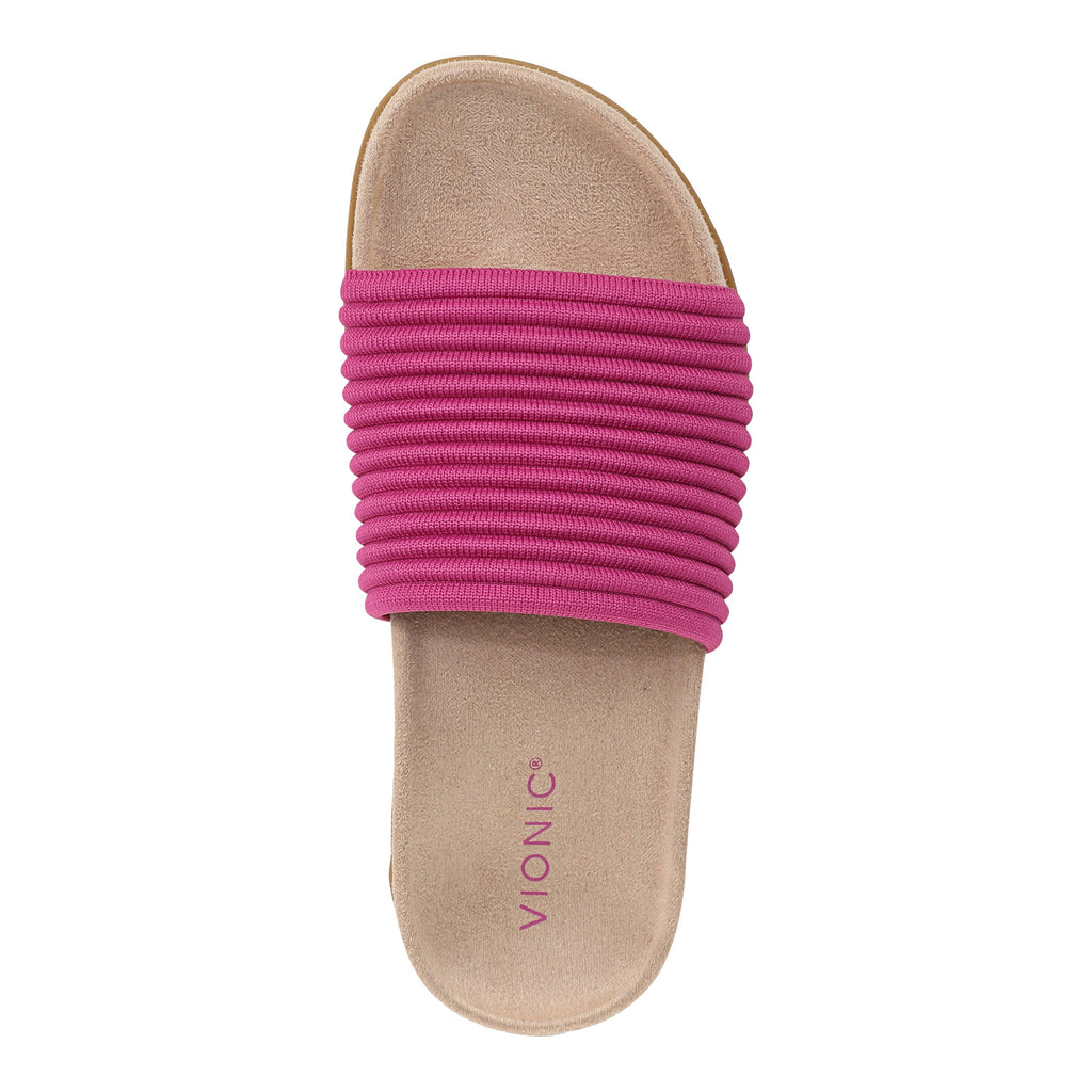 Women's Vionic Evie Slide Sandal DARK ROSE J5081F3652