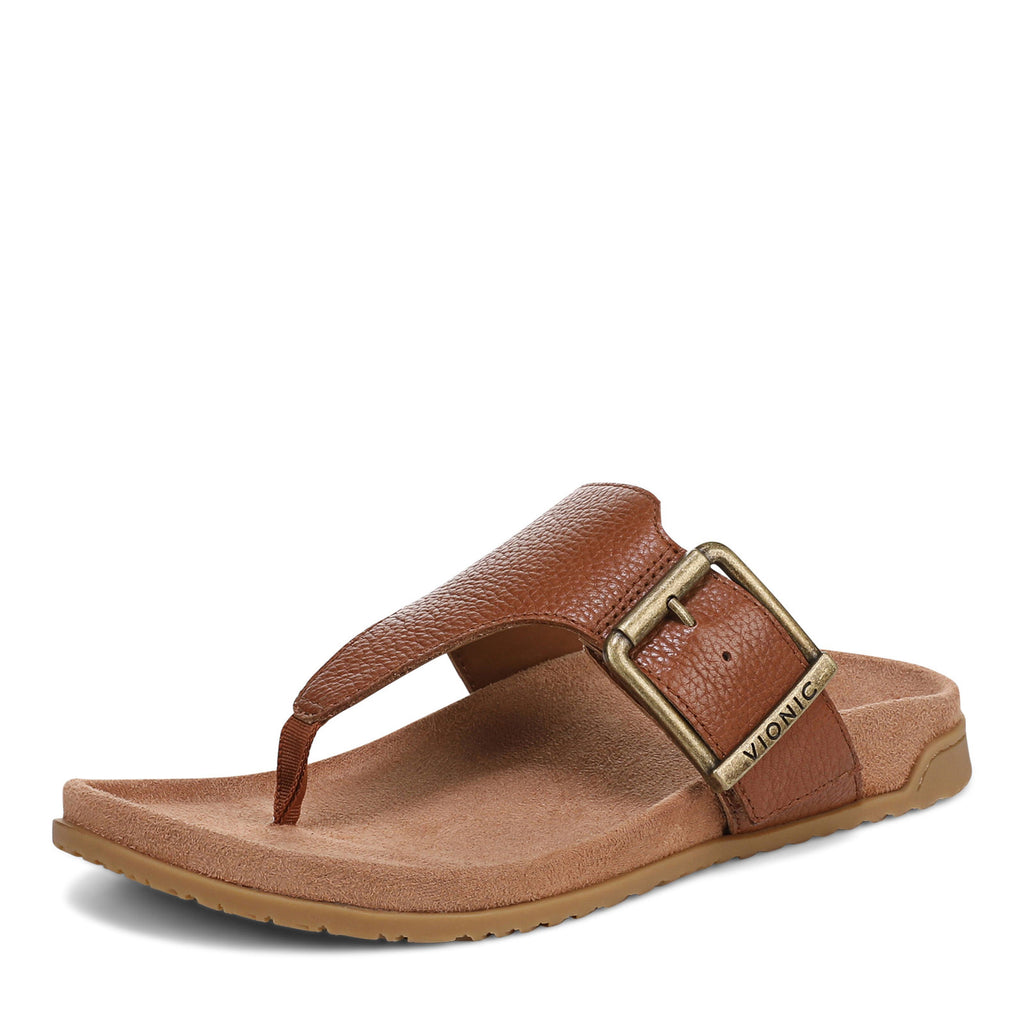 Women's Vionic Emma Thong Sandal TAN J5383L1200