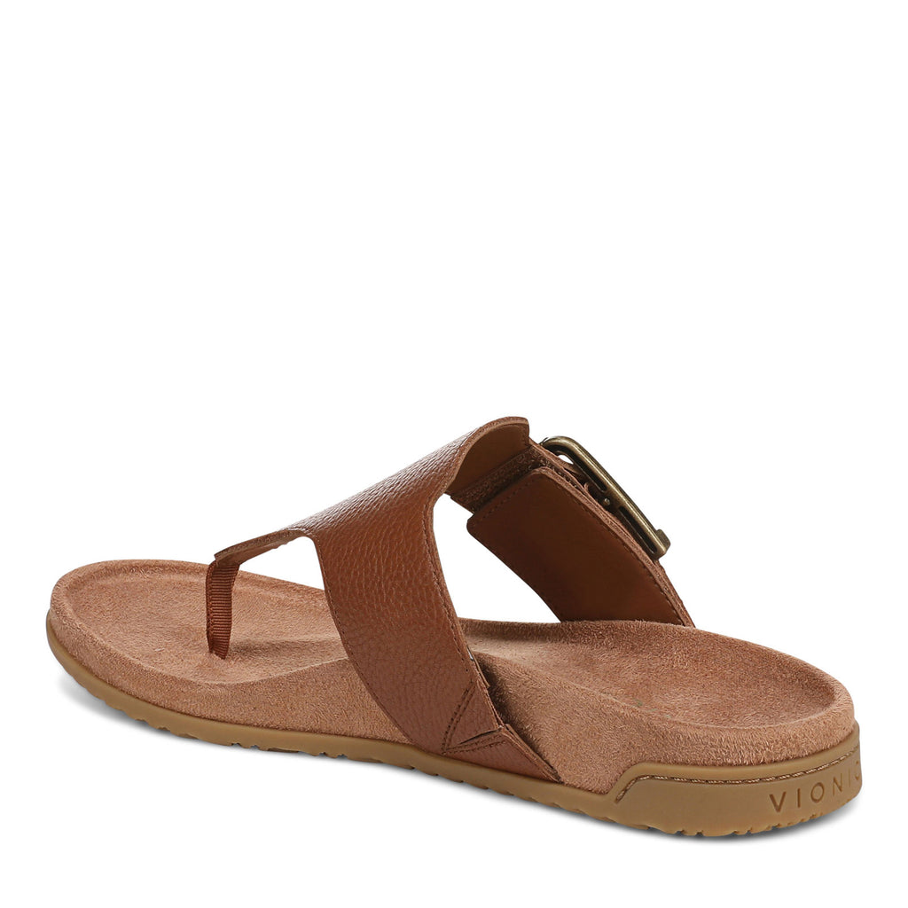 Women's Vionic Emma Thong Sandal TAN J5383L1200