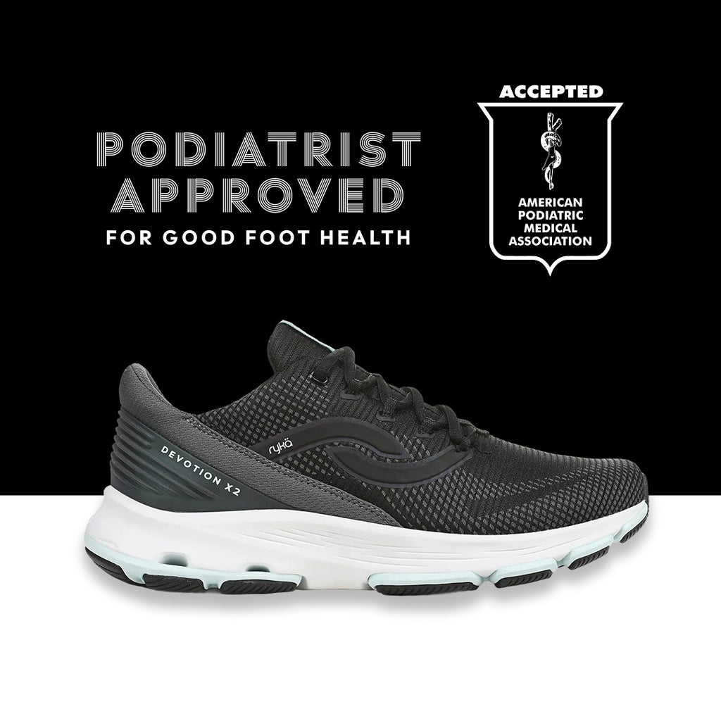 Women's Ryka Devotion X 2 Walking Shoe BLACK J5703F1002