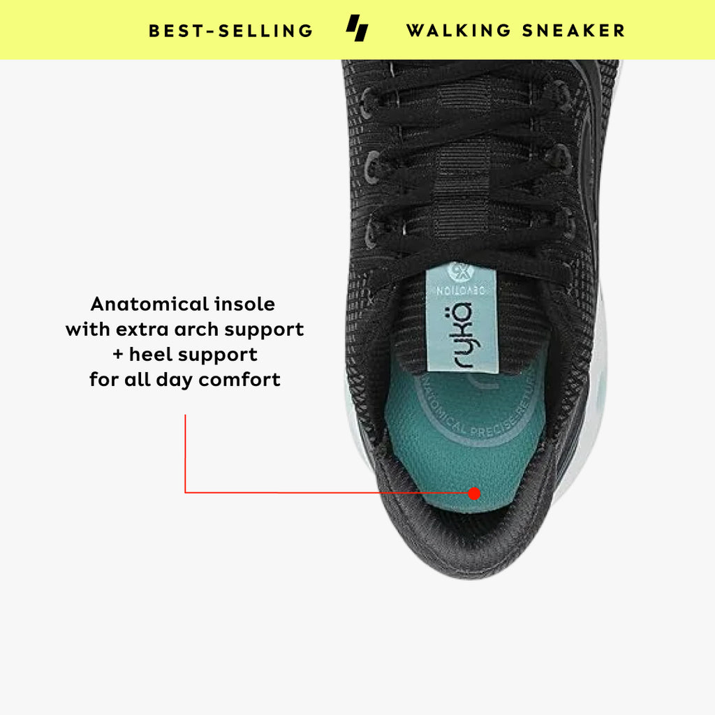 Women's Ryka Devotion X 2 Walking Shoe BLACK J5703F1002