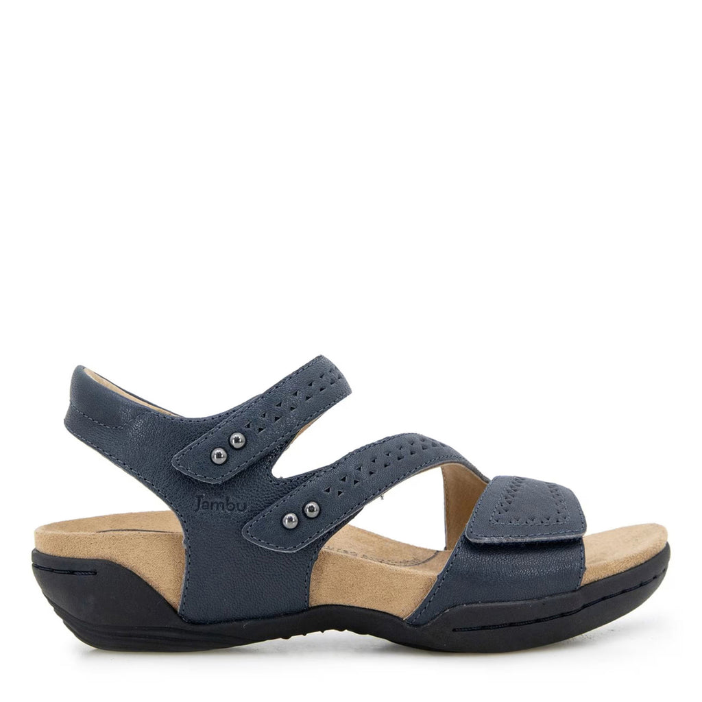Women's Jambu Makayla Sandal NAVY J5MAK73