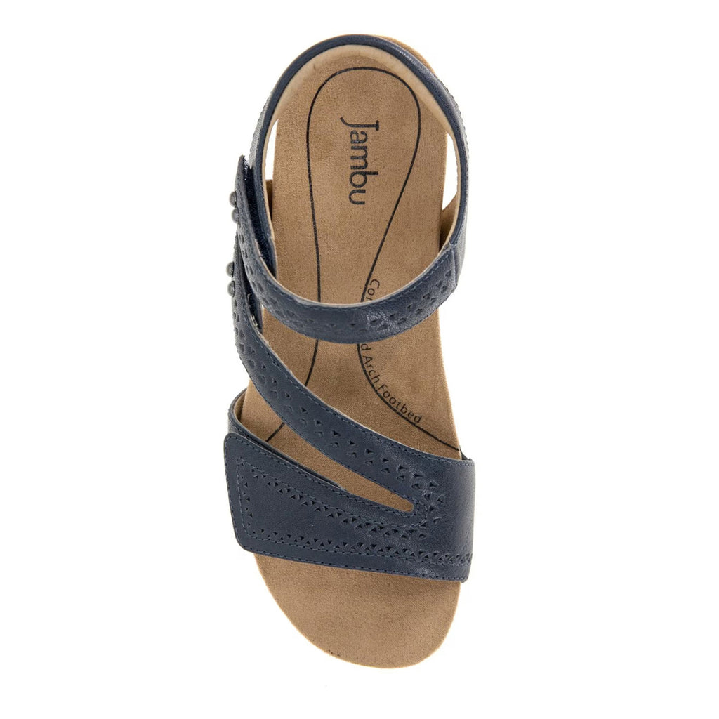 Women's Jambu Makayla Sandal NAVY J5MAK73