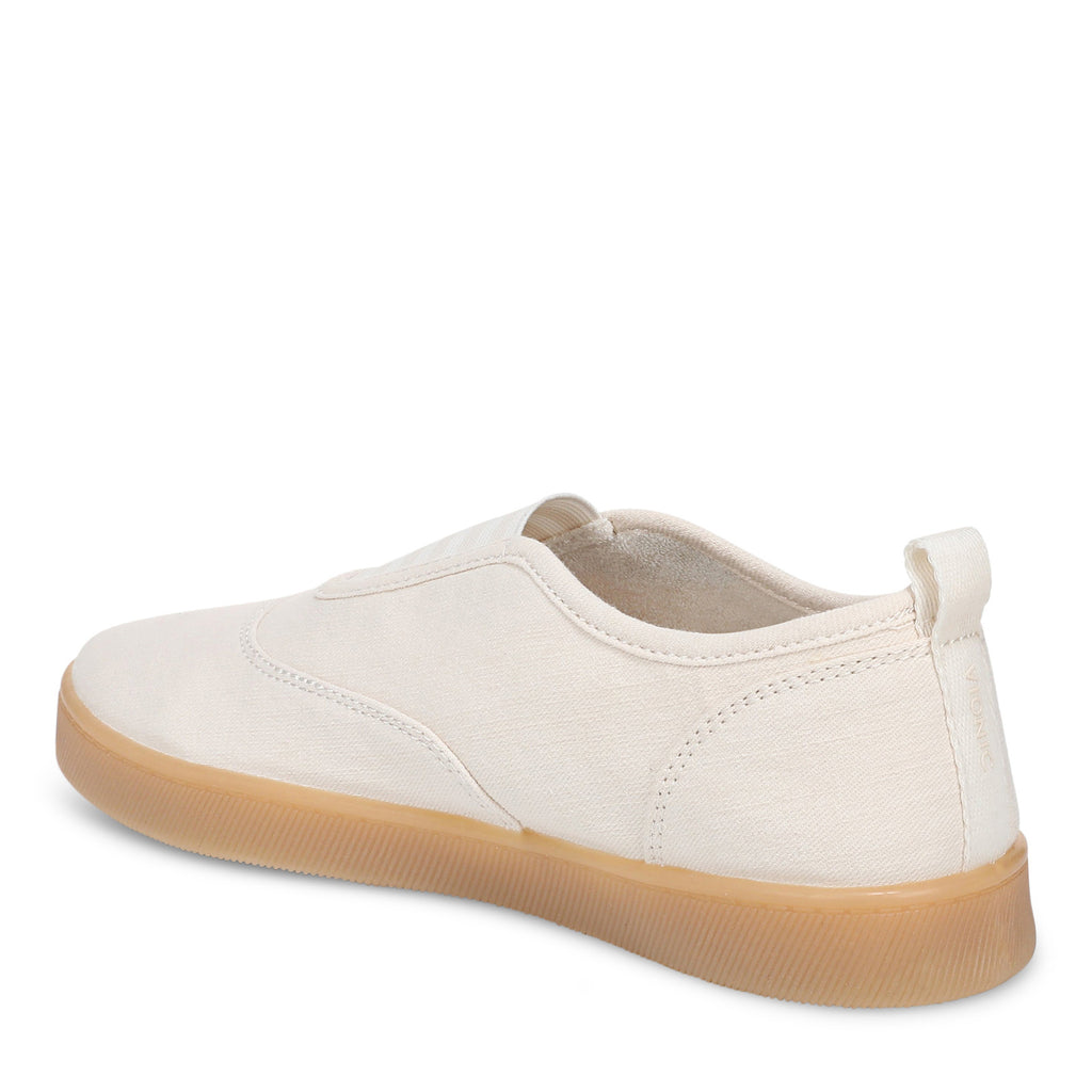 Women's Vionic Cobalt Slip-On Sneaker PARCHMENT / GUM J7610F2101