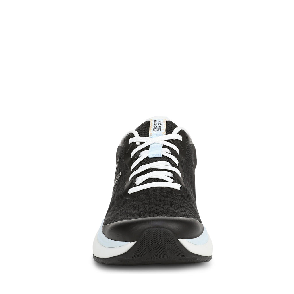 Women's Vionic Walk Quest Walking Shoe BLACK  WHITE J7702F1001