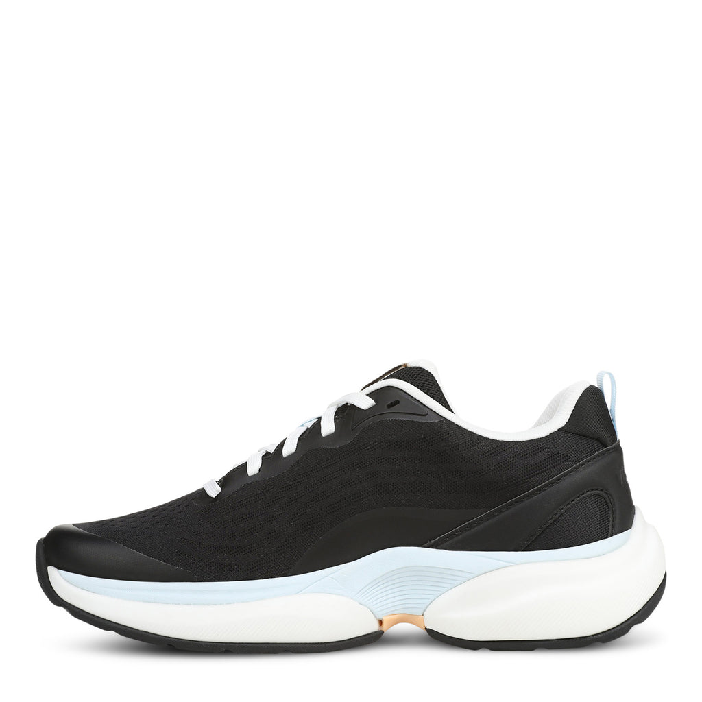 Women's Vionic Walk Quest Walking Shoe BLACK  WHITE J7702F1001