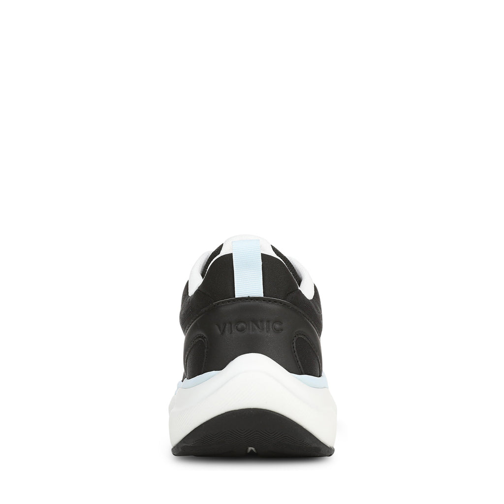 Women's Vionic Walk Quest Walking Shoe BLACK  WHITE J7702F1001