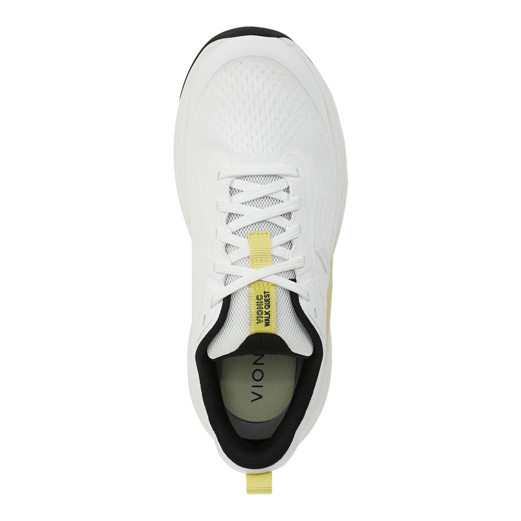 Women's Vionic Walk Quest Walking Shoe WHITE / BLACK J7702F1101