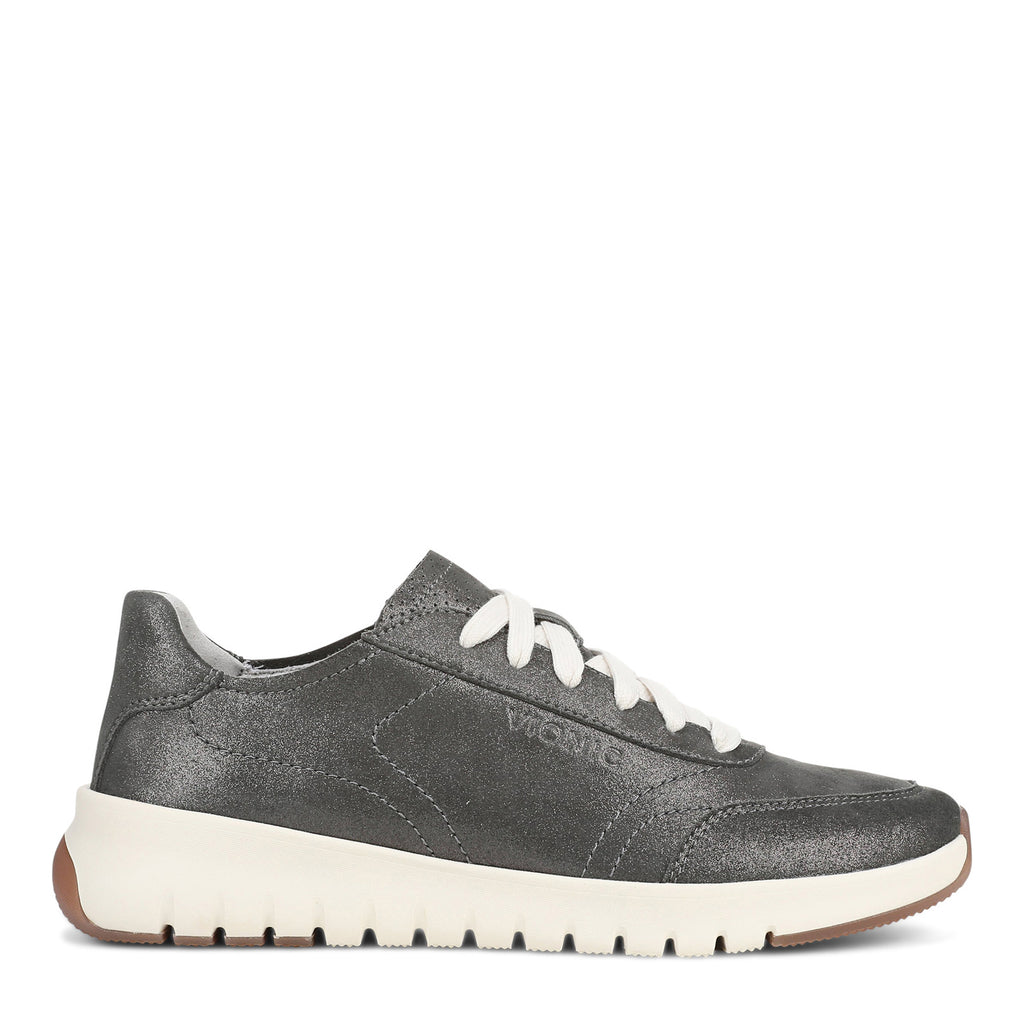 Women's Vionic Uptown Lace-Up Sneaker POLLUTED SILVER J7704L4020