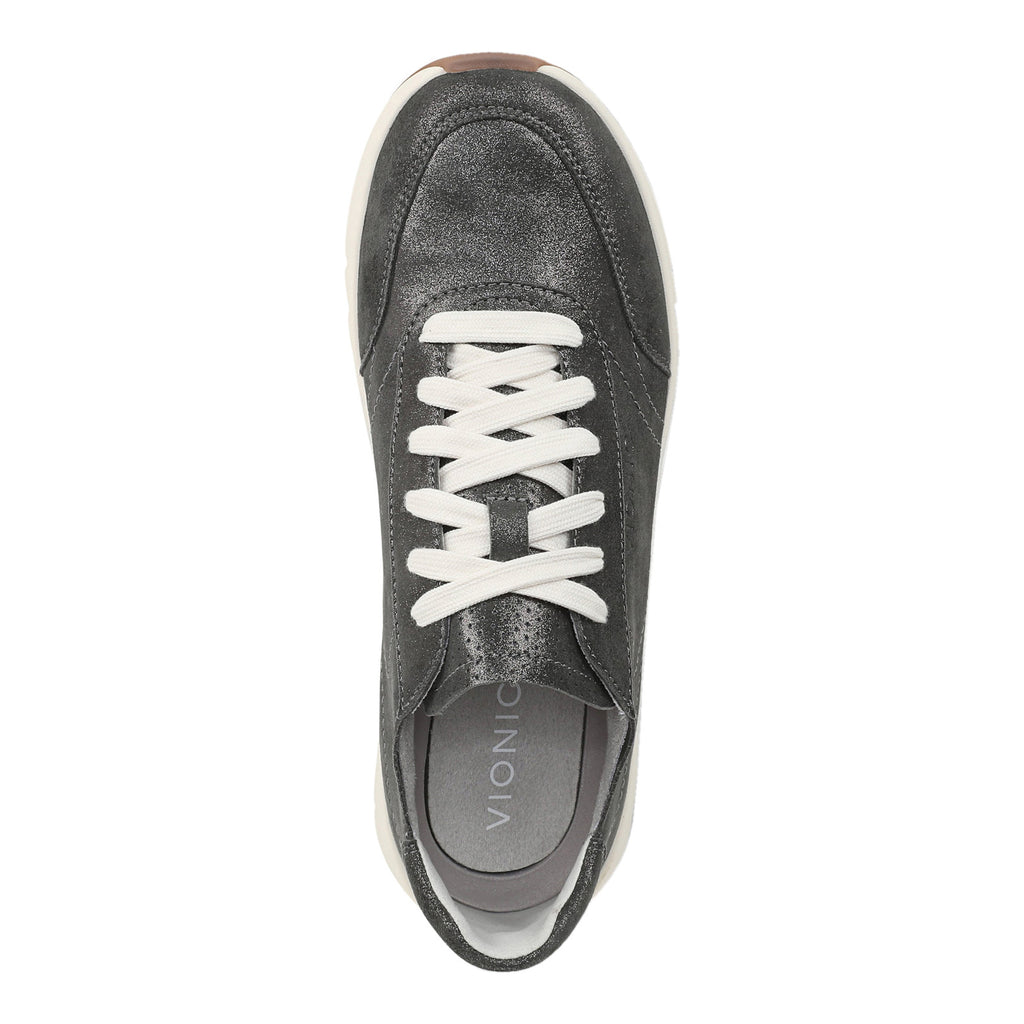 Women's Vionic Uptown Lace-Up Sneaker POLLUTED SILVER J7704L4020