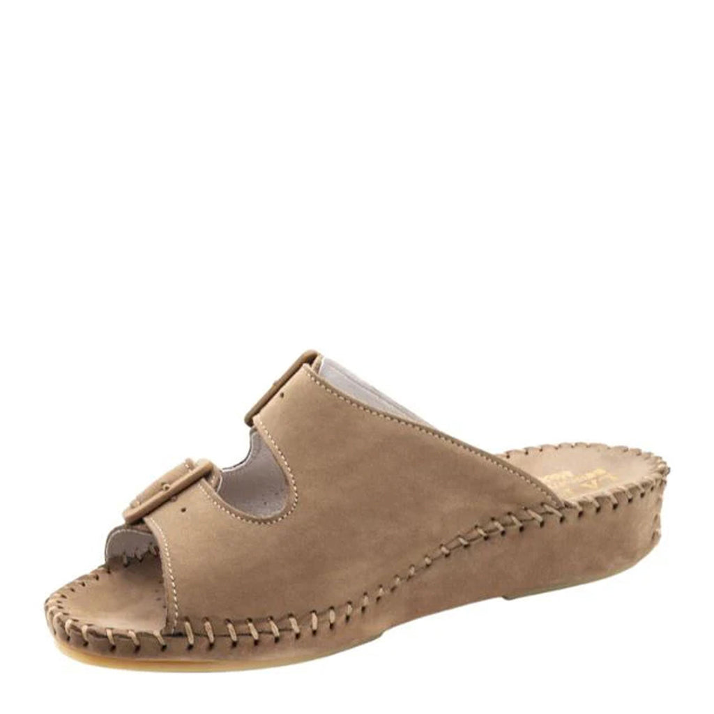 Women's La Plume Jen Sandal BEIGE NUBUCK JEN-BEIGENUB