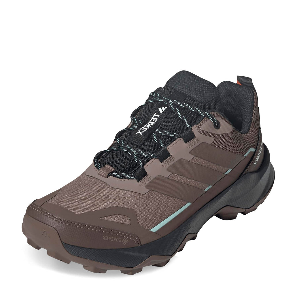 Women's Adidas Terrex Skychaser AX5 GORE-TEX Hiking Shoe BROWN JH7806