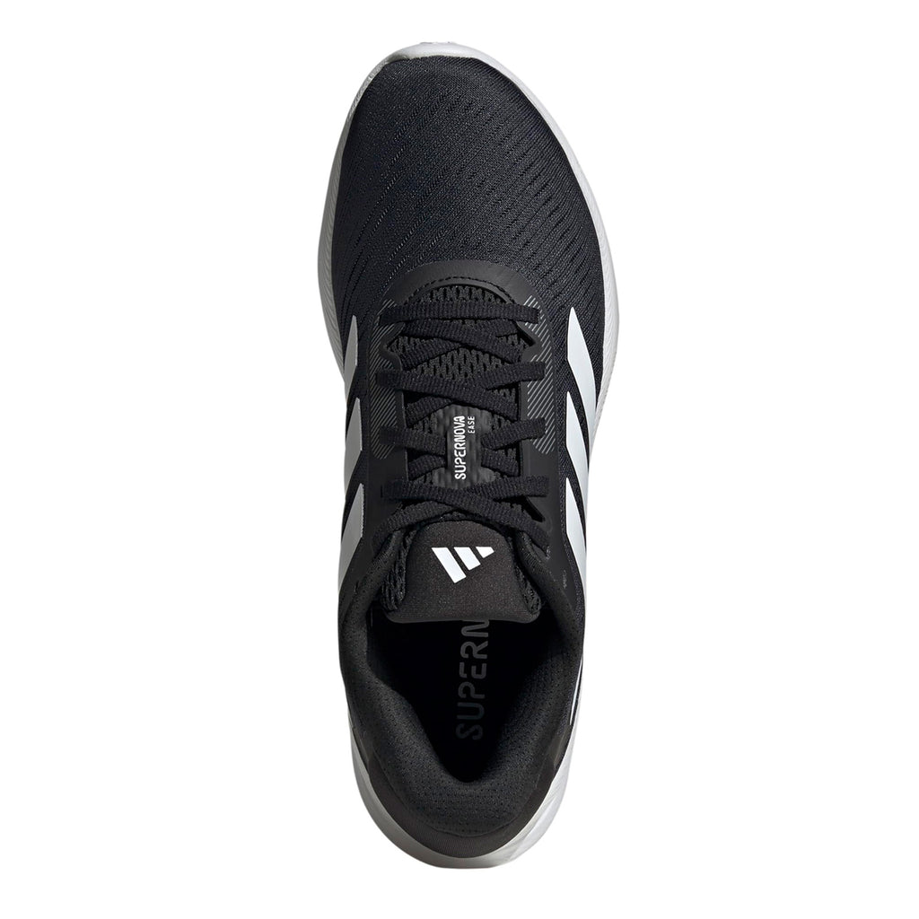 Men's Adidas Supernova Ease Running Shoe BLACK  WHITE JI1426