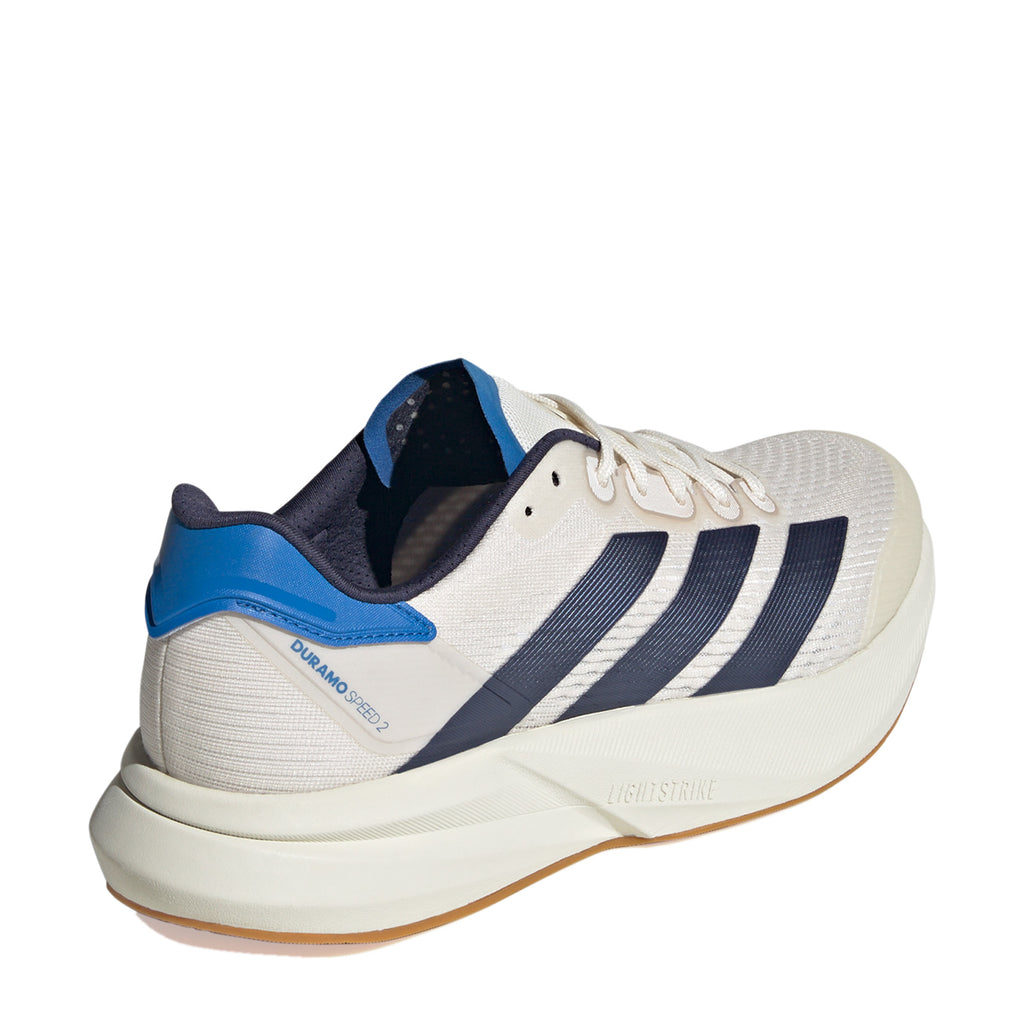 Men's Adidas Duramo Speed 2 Running Shoe WHITE NAVY JP9223