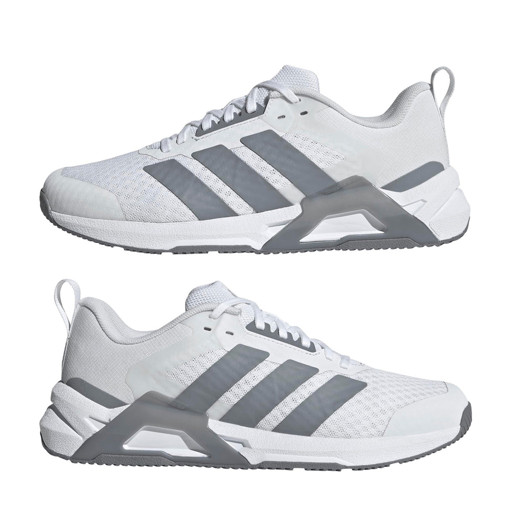 Women's Adidas Dropset Control Training Shoe WHITE / GREY JS3121