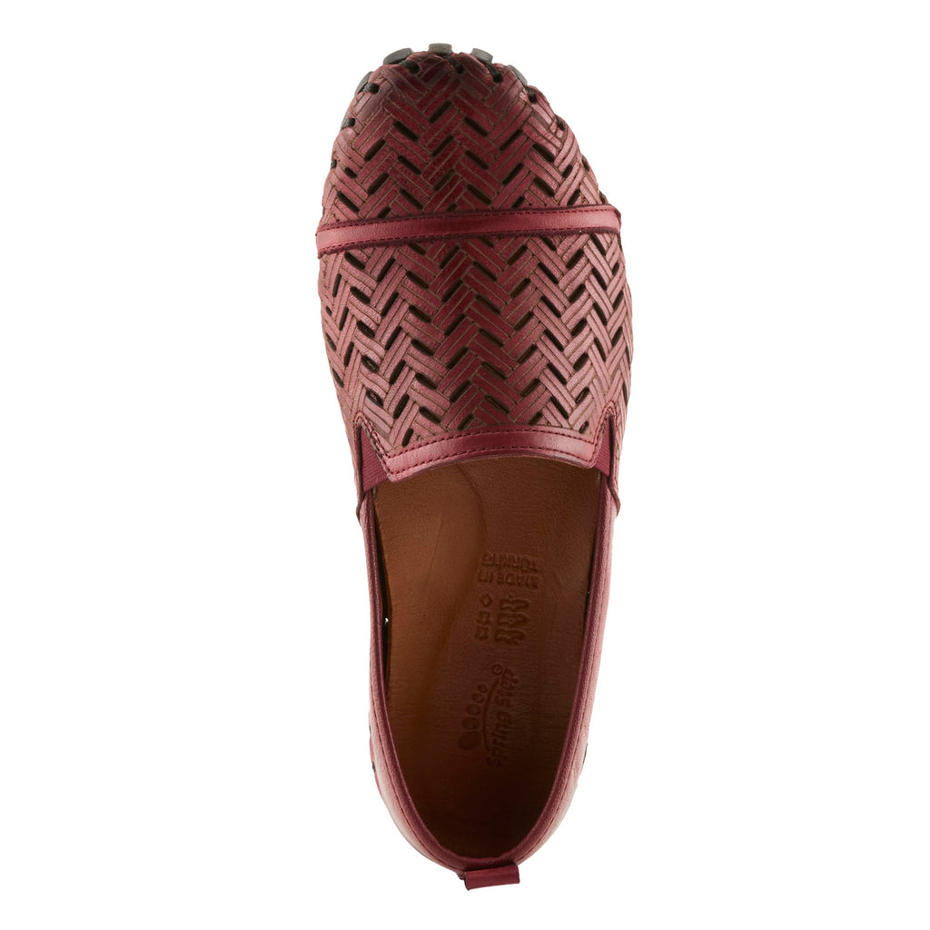 Women's Spring Step Kapri Slip-On BORDEAUX KAPRI-BX