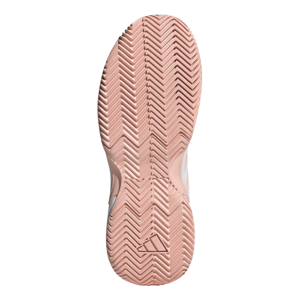 Women's Adidas Game Court 2 Tennis Shoe WHITE PINK KI0785