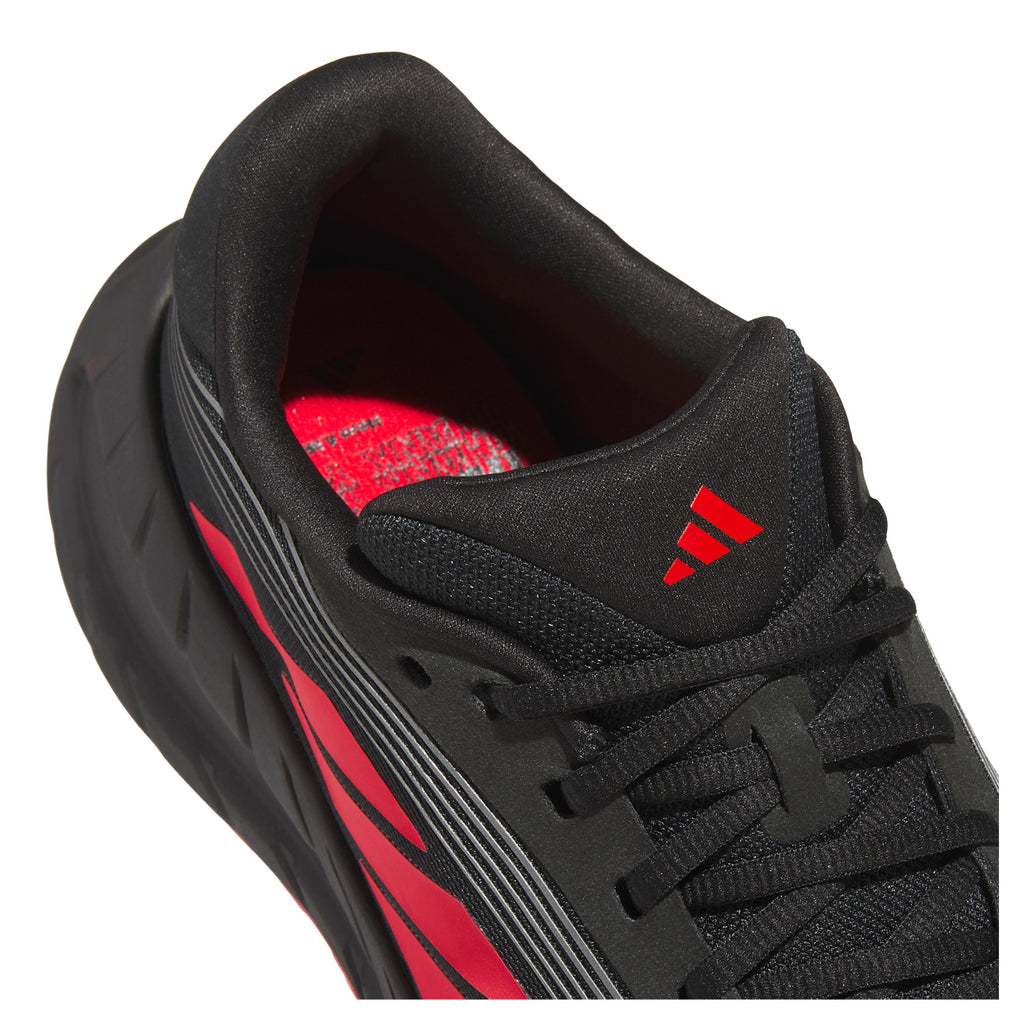 Men's Adidas Adipure Shift Running Shoe BLACK RED KI6233