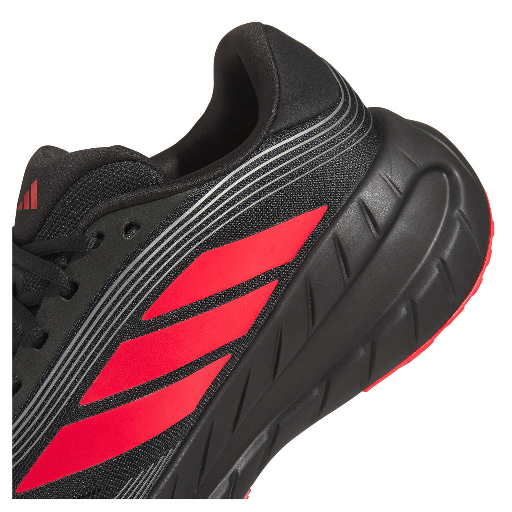 Men's Adidas Adipure Shift Running Shoe BLACK RED KI6233