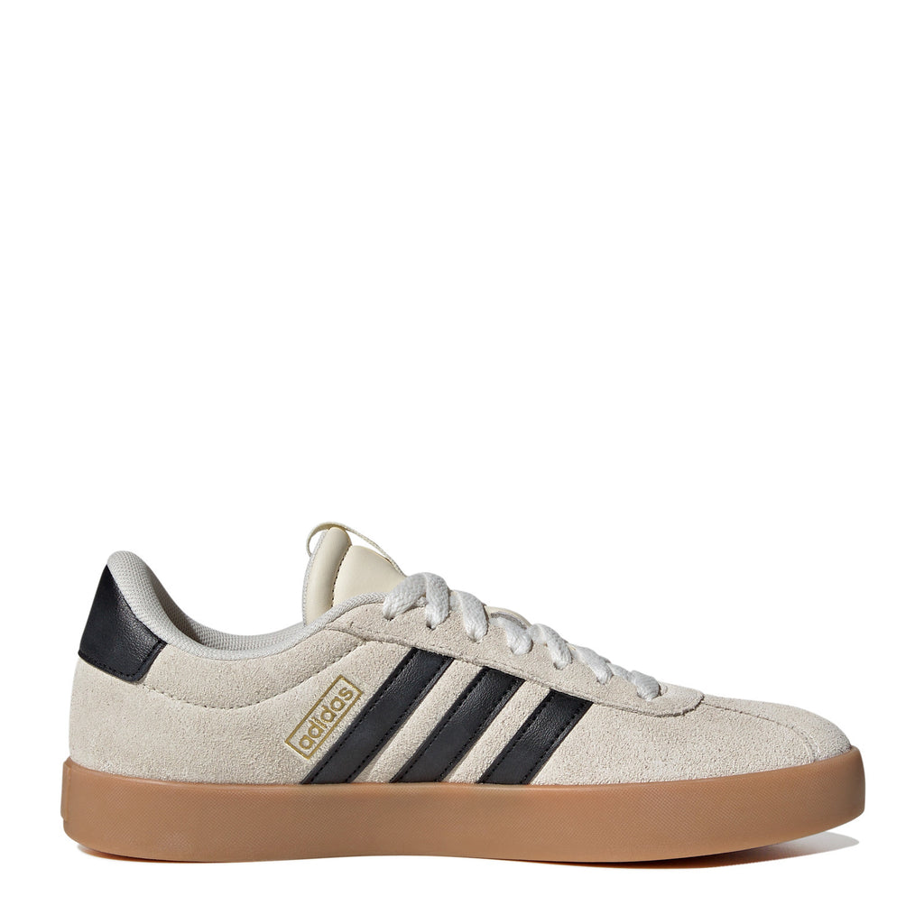 Women's Adidas VL Court 3.0 Sneaker CREAM BLACK KI6728