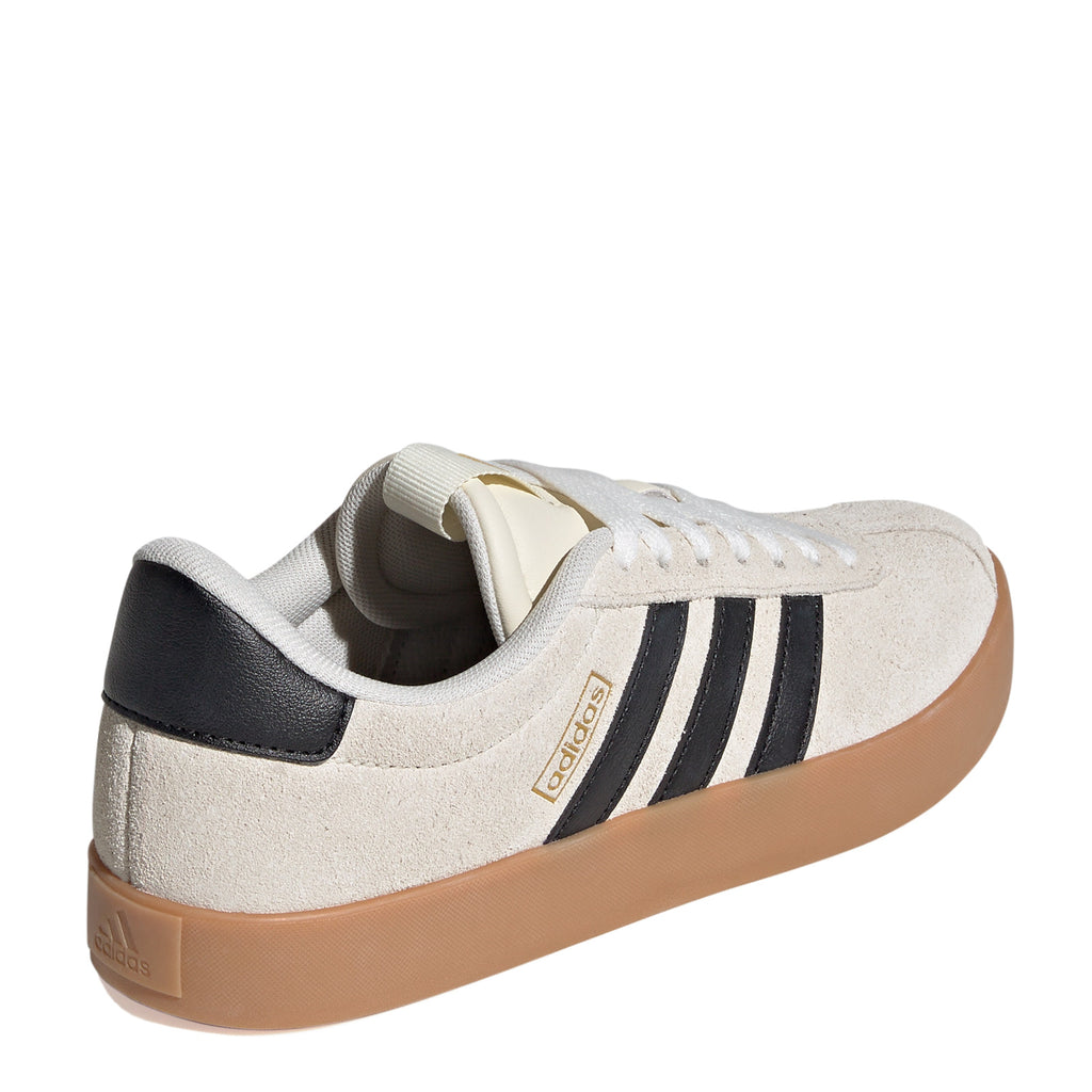 Women's Adidas VL Court 3.0 Sneaker CREAM BLACK KI6728