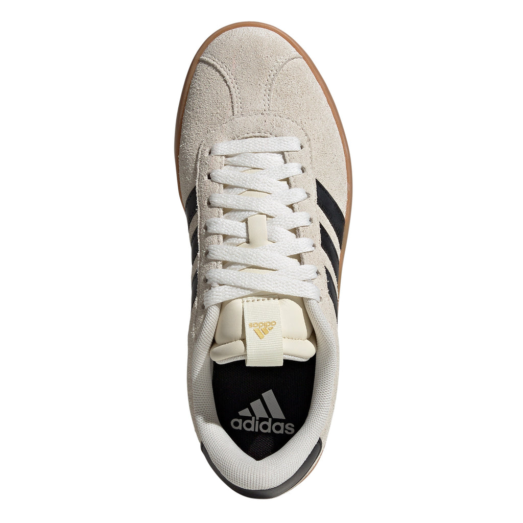 Women's Adidas VL Court 3.0 Sneaker CREAM BLACK KI6728