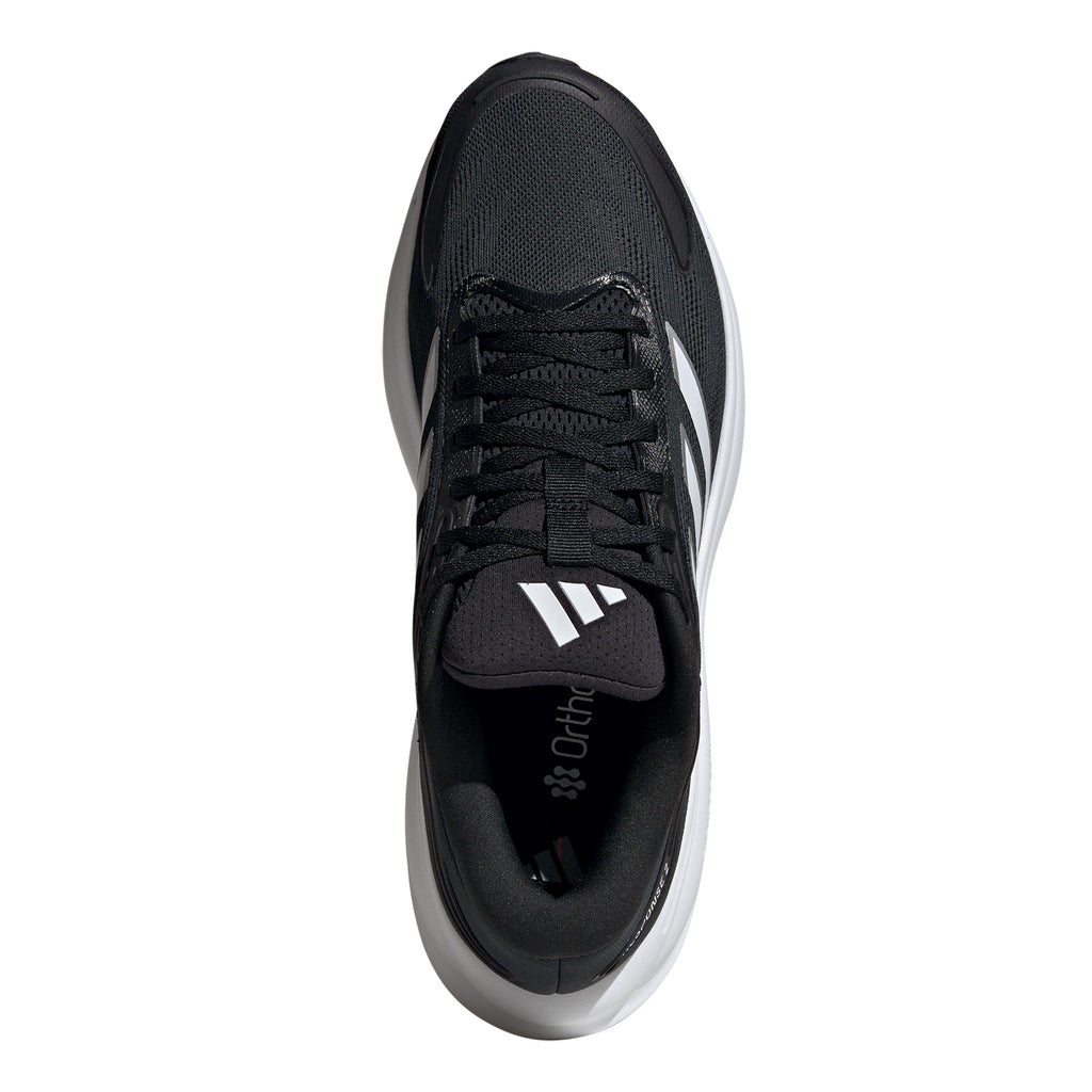 Men's Adidas Response 2 Running Shoe BLACK  WHITE KJ1748