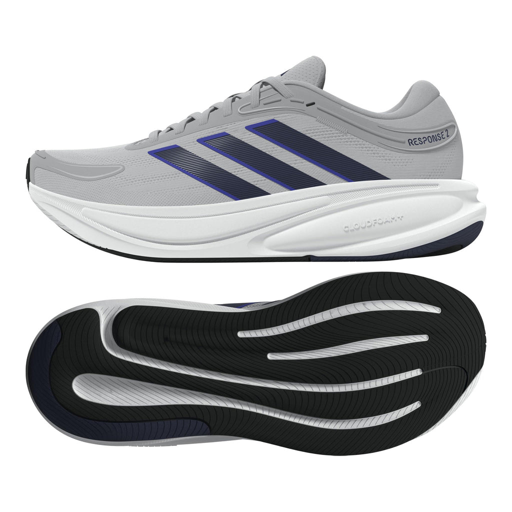 Men's Adidas Response 2 Running Shoe GREY BLUE KJ1754