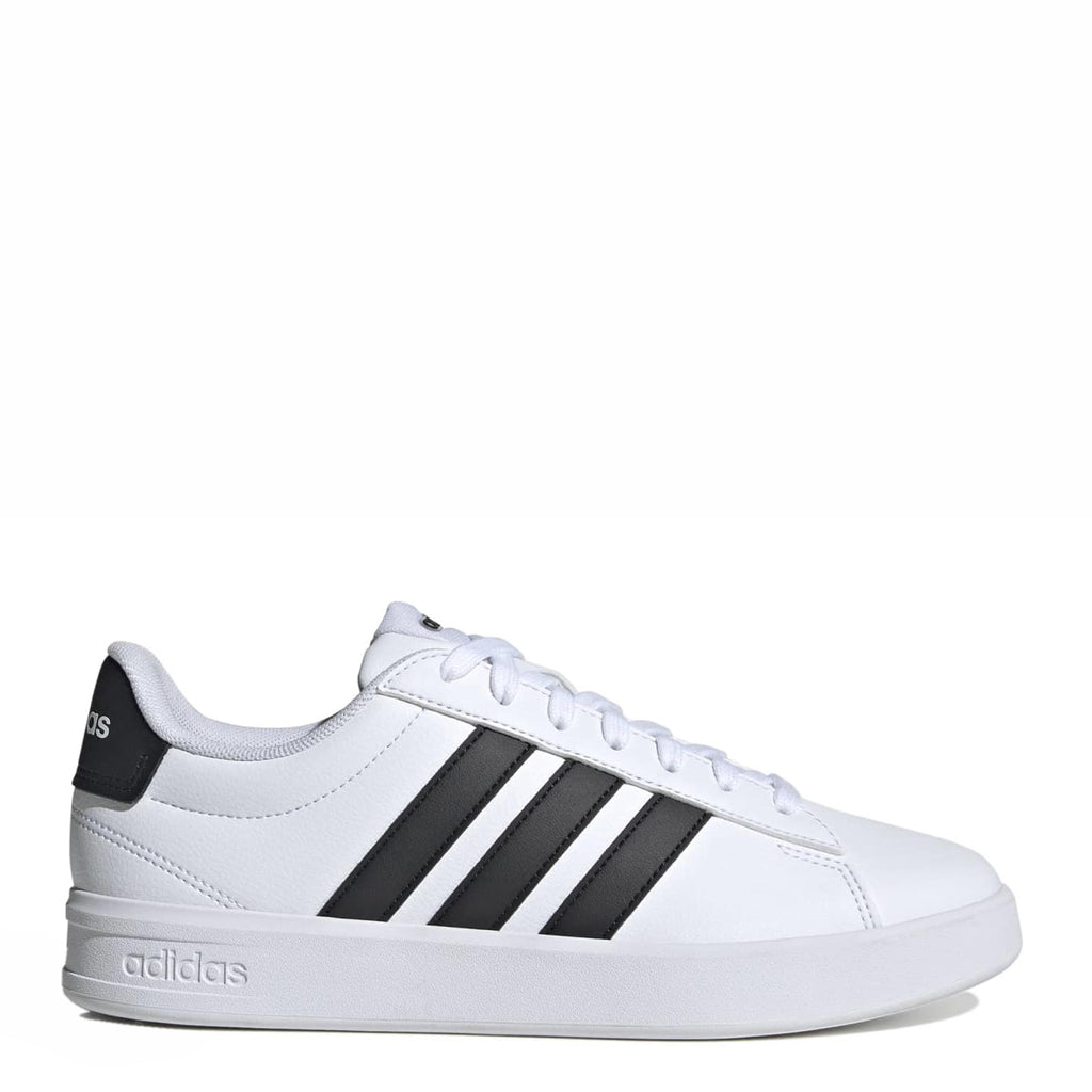Women's Adidas Grand Court 3.0 Sneaker - Wide Width WHITE / BLACK KJ5231