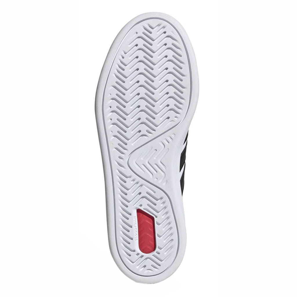 Women's Adidas Grand Court 3.0 Sneaker - Wide Width WHITE / BLACK KJ5231