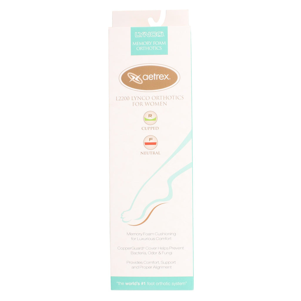 Women's Lynco by Aetrex Memory Foam Ortho Cup/Neutral NEUTRAL BROWN MULTI L2200W