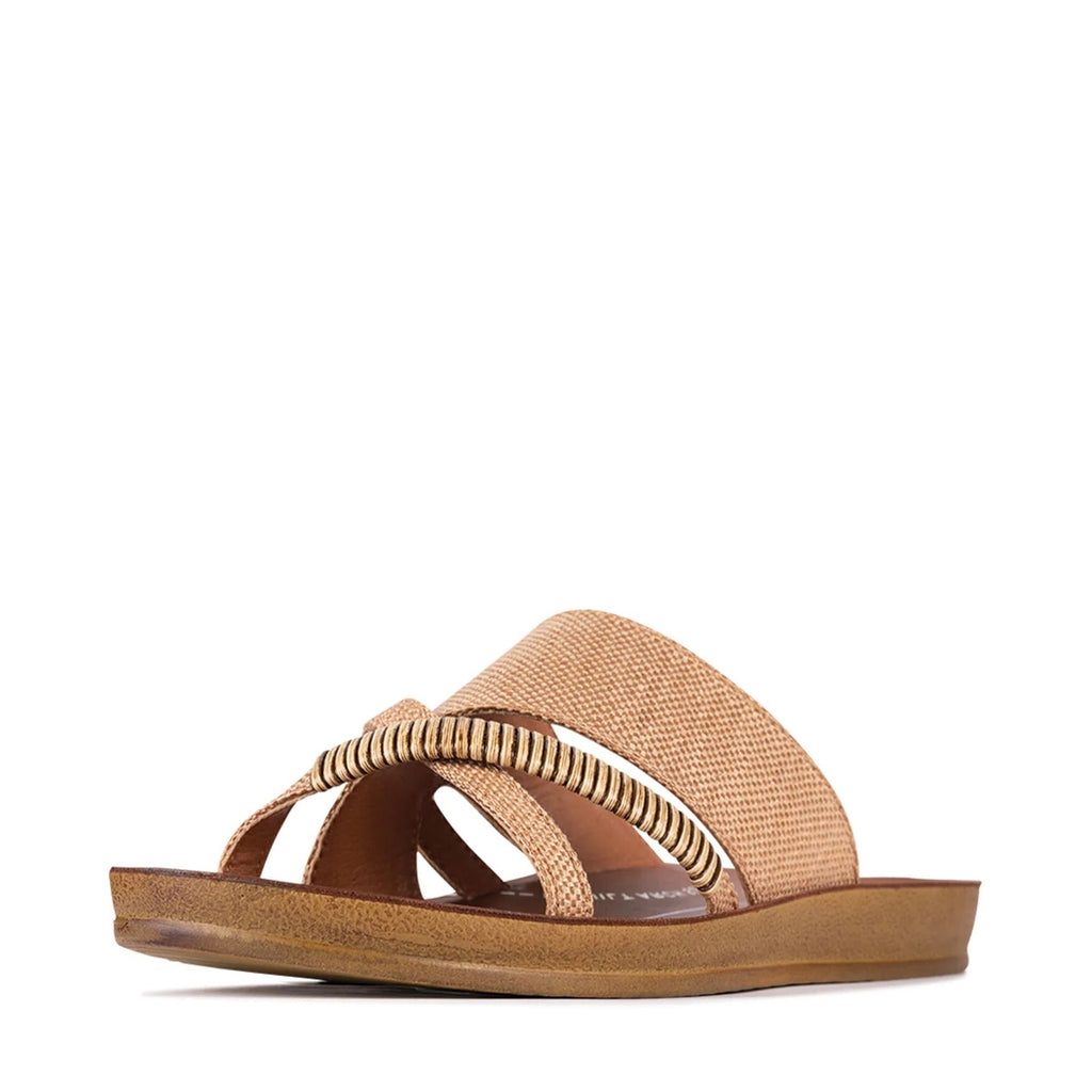 Women's Los Cabos Bride Sandal CARAMEL RAFFIA L2306-246