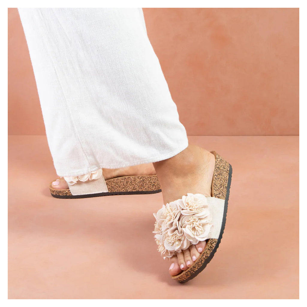 Women's Los Cabos Corsage Sandal NEUTRAL L2503-140