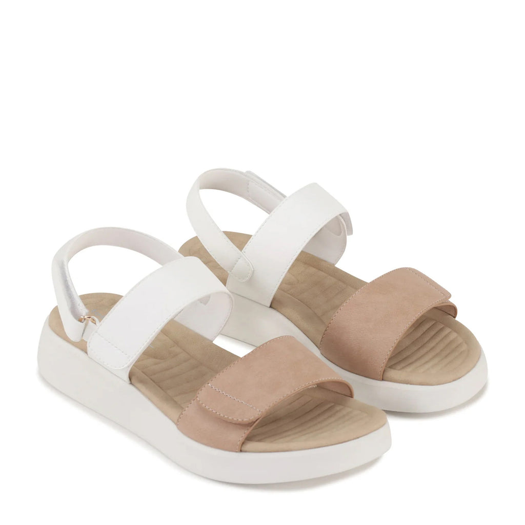 Women's Los Cabos Arica Sandal TAUPE / WHITE L2602-181