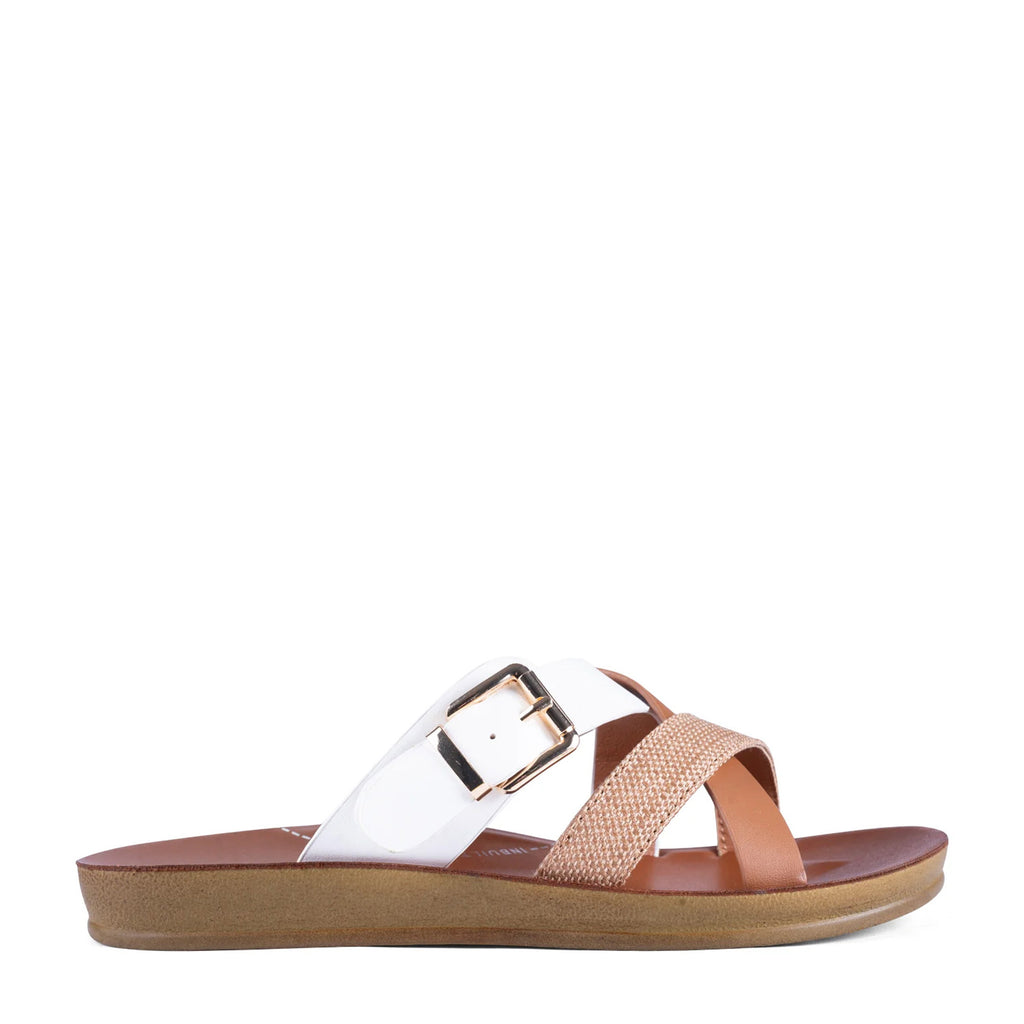 Women's Los Cabos Brik Sandal WHITE MULTI L2605-111