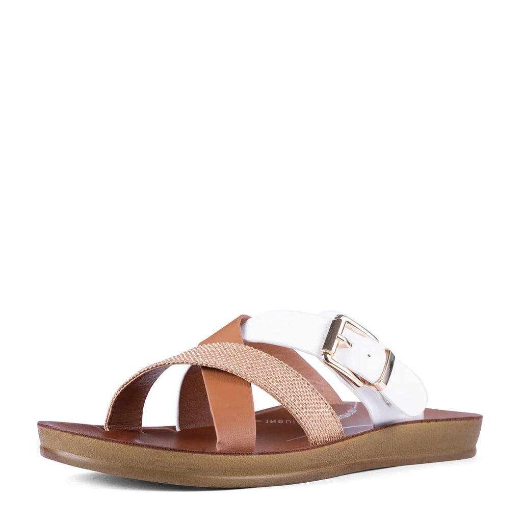 Women's Los Cabos Brik Sandal WHITE MULTI L2605-111