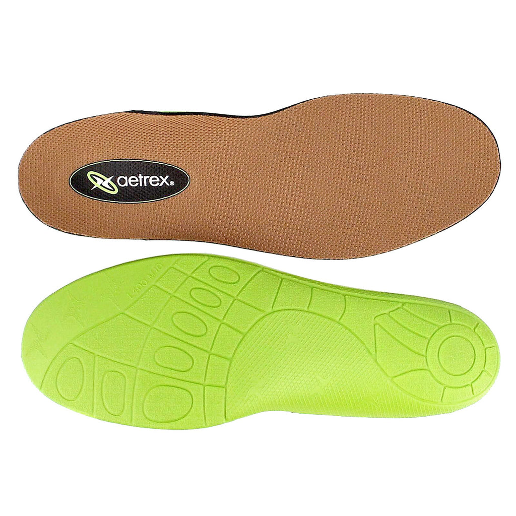 Men's Lynco by Aetrex Comp Sports Ortho Cupped/Neutral Orthotic GREEN L400M