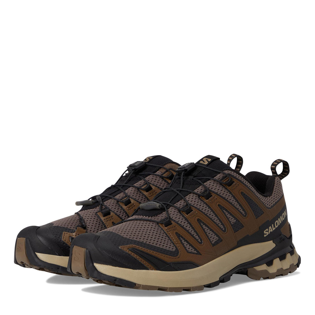Men's Salomon XA PRO 3D V9 Trail Running Shoe FALCON / DESERT / BLACK L47882500