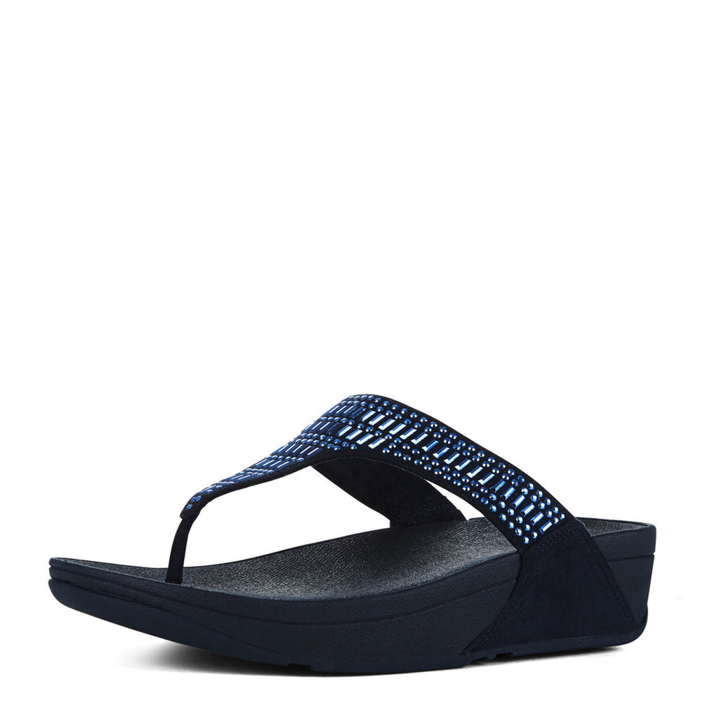 Women's FitFlop Incastone Sandal MIDNIGHT L85-399