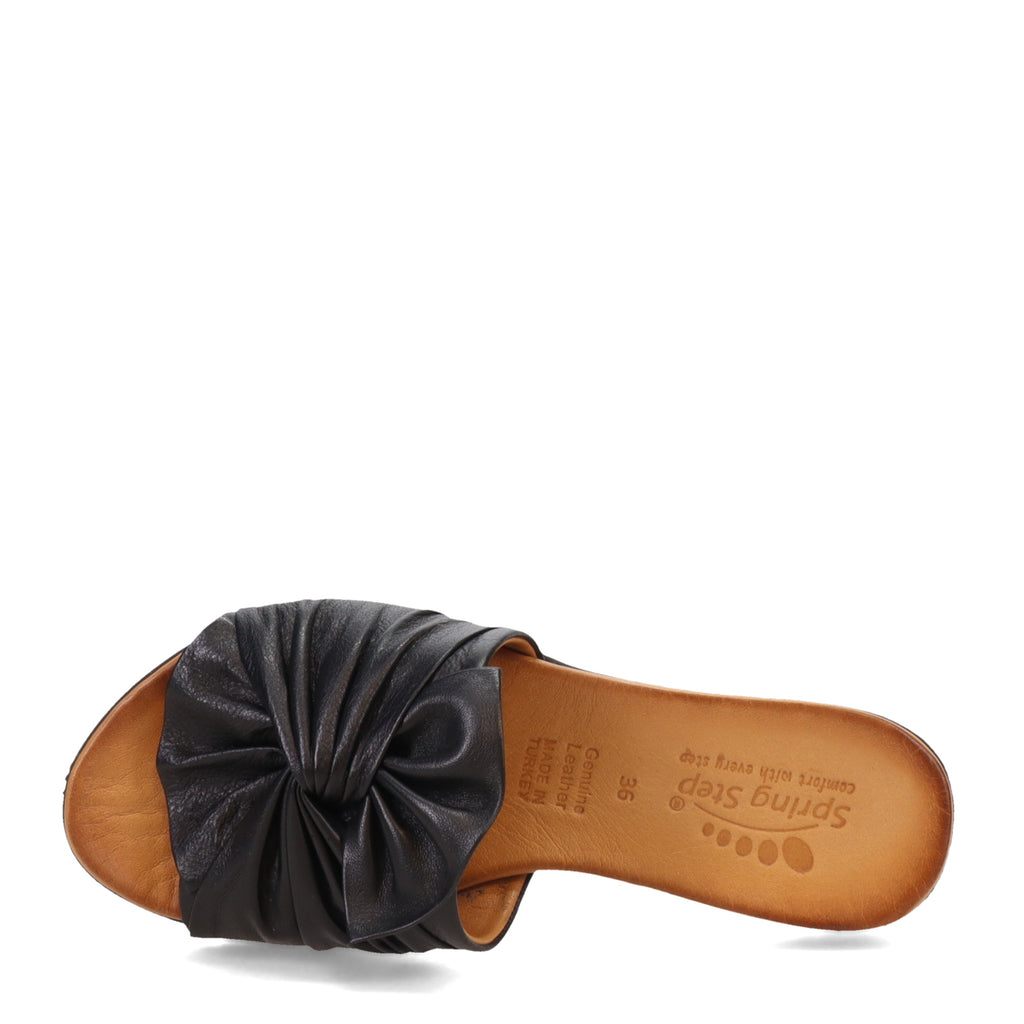 Women's Spring Step Lavona Sandal BLACK LAVONA-B