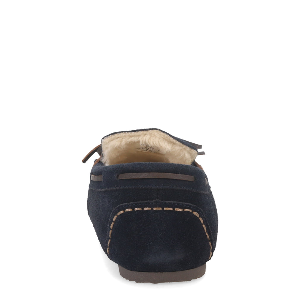 Men's Clarks Moccasin Slipper NAVY LB1059-NVY