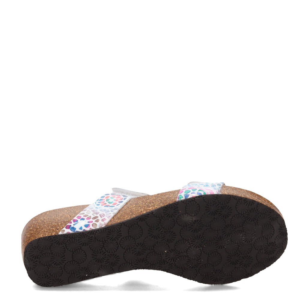 Women's Eric Michael Liat Sandal WHITE MULTI LIAT-WHITEMOSAI
