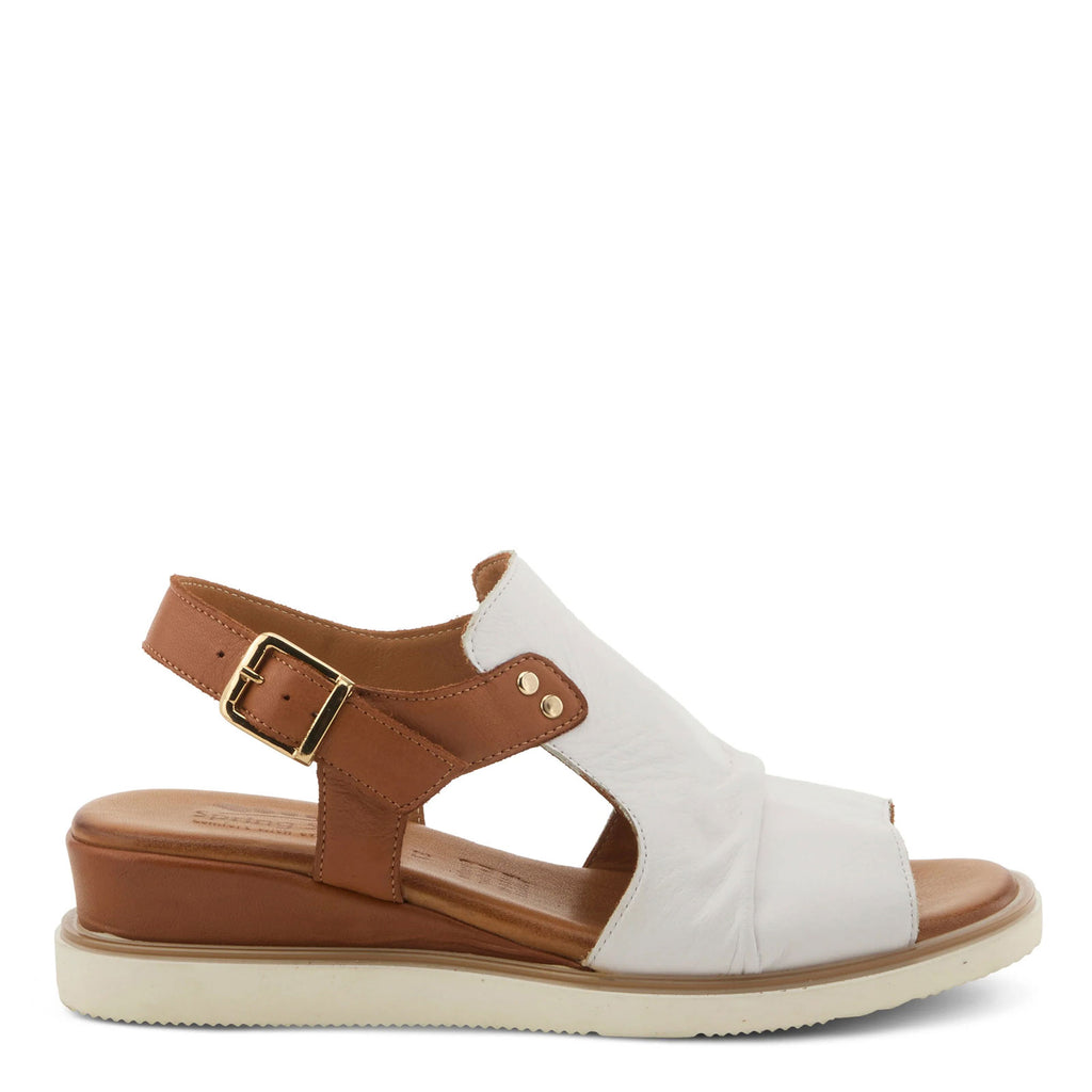 Women's Spring Step Locals Sandal WHITE MULTI LOCALS-WM