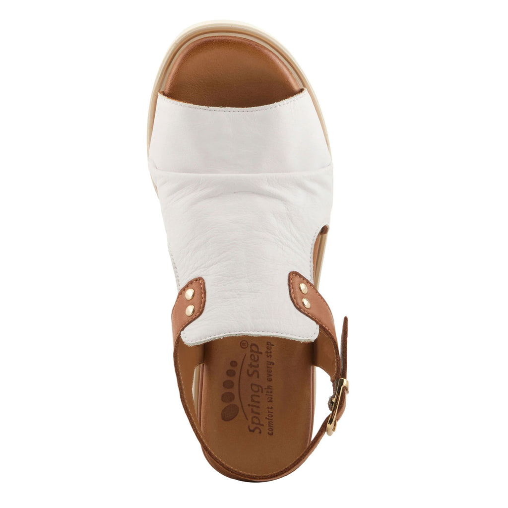 Women's Spring Step Locals Sandal WHITE MULTI LOCALS-WM