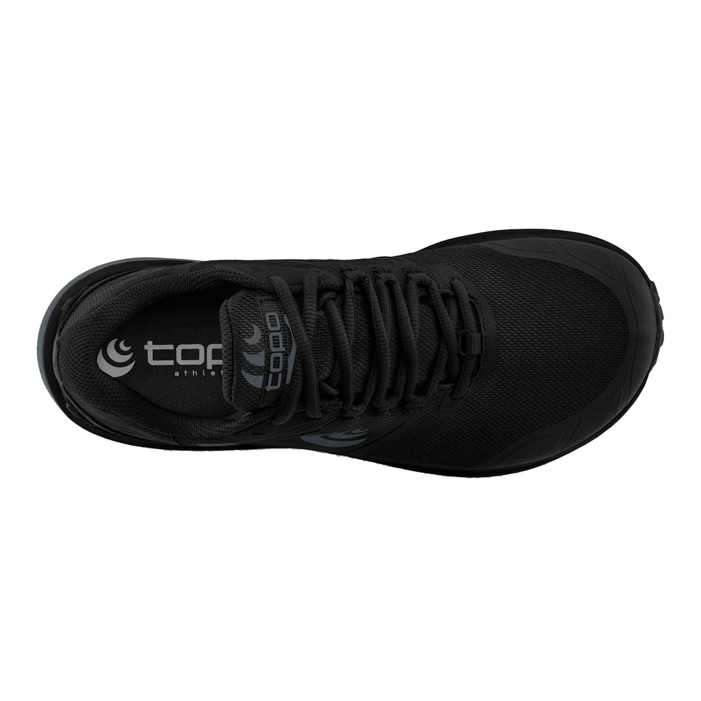 Men's Topo Terraventure 4 Waterproof Trail Running Shoe BLACK WATERPROOF M067-BLKCHA
