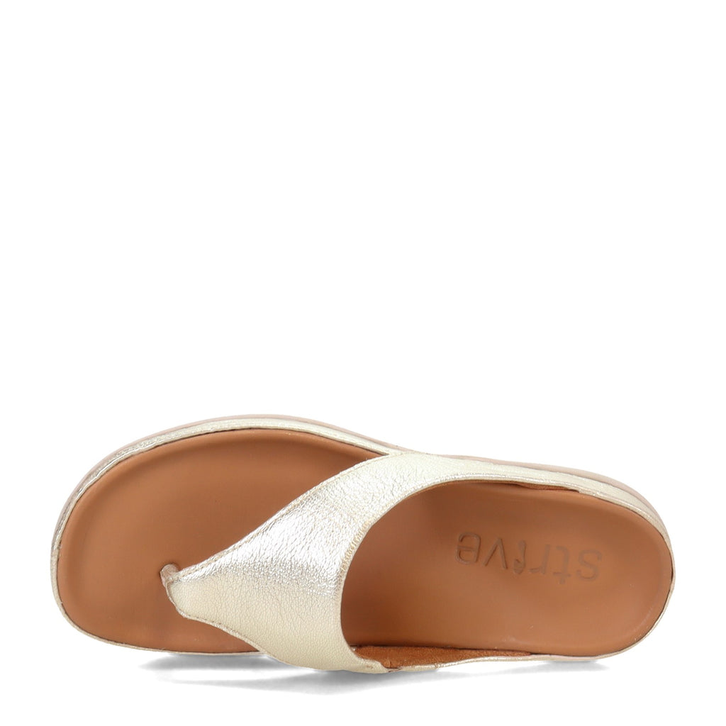 Women's Strive Maui 2 Thong Sandal GOLD MAUI2-GOLD