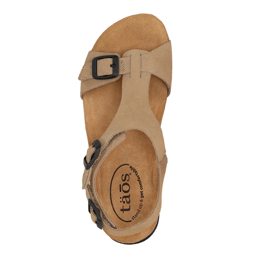 Women's Taos MVP Sandal Oat Suede MVP-5524-OATS