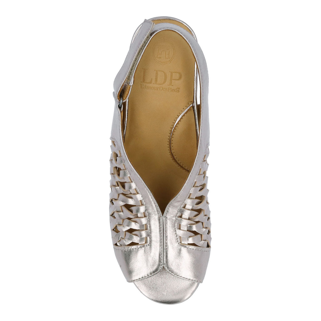 Women's L'Amour Des Pieds Myrina Sandal CHAMPAGNE MYRINA-MNCHA
